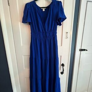 Sapphire V Neck Maxi